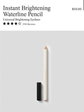 Victoria Beckham Brightening Waterline Pencil — Ivory White